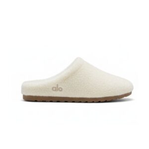 Alo Yoga Sherpa Recovery Slipper Ivory