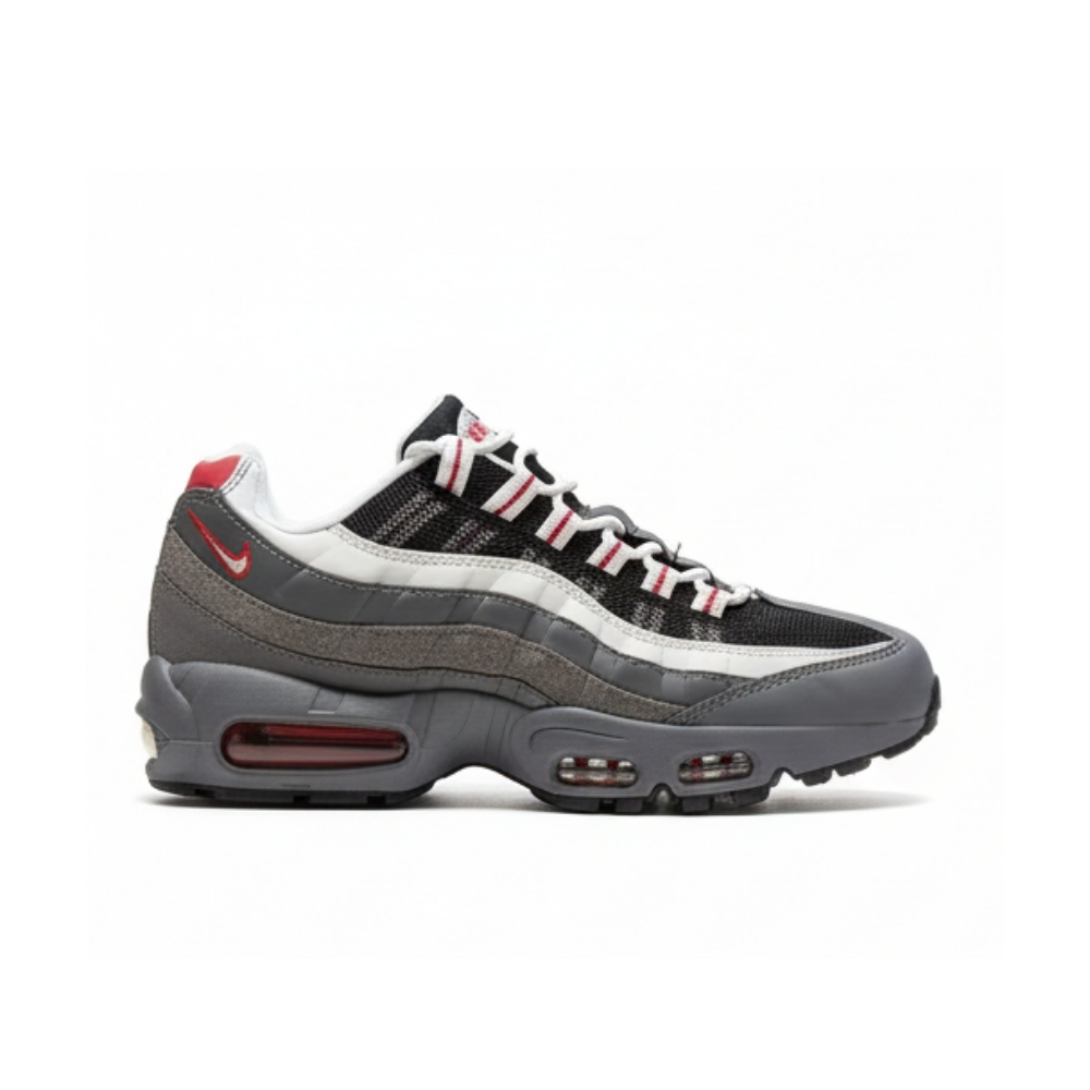 Nike Air Max 95 Essential Particle Grey Track Red
