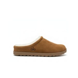 Alo Yoga Recovery Slipper Saddle Ivory