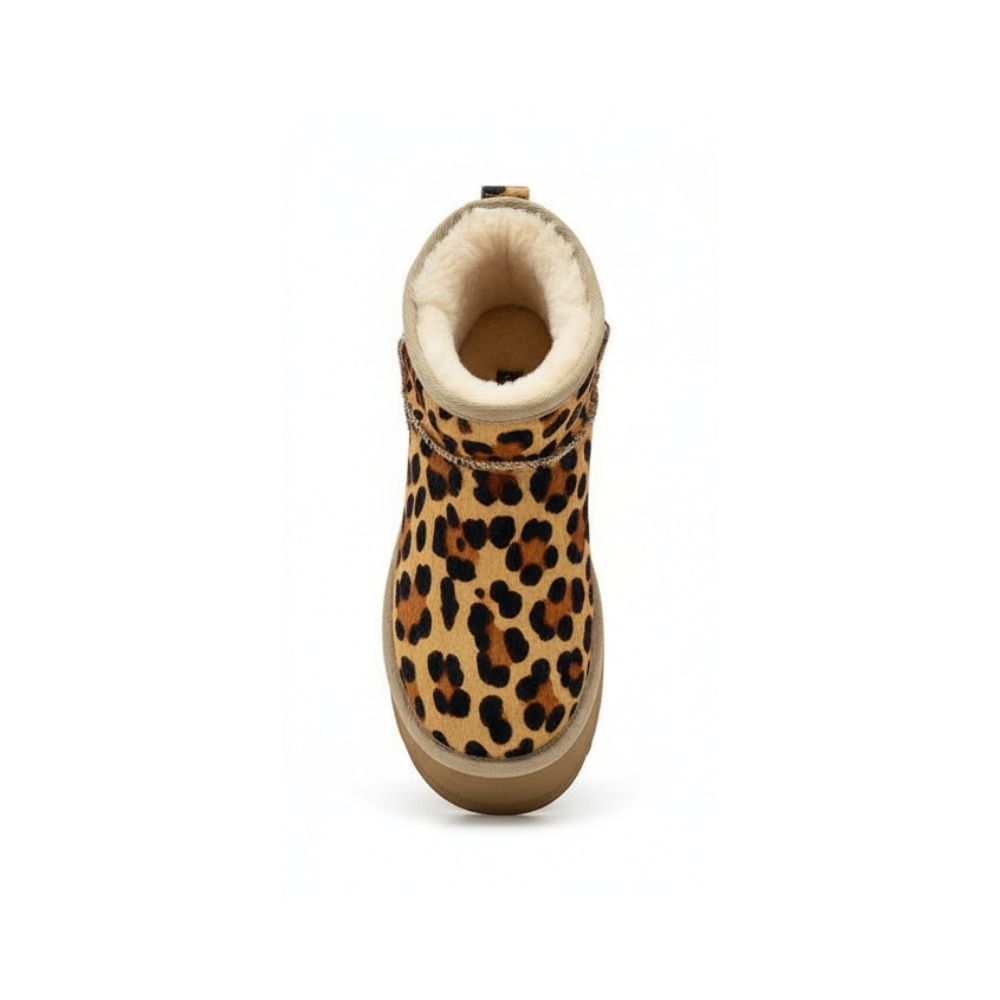 Renato Garini Suede Botins Leopardo - Image 3