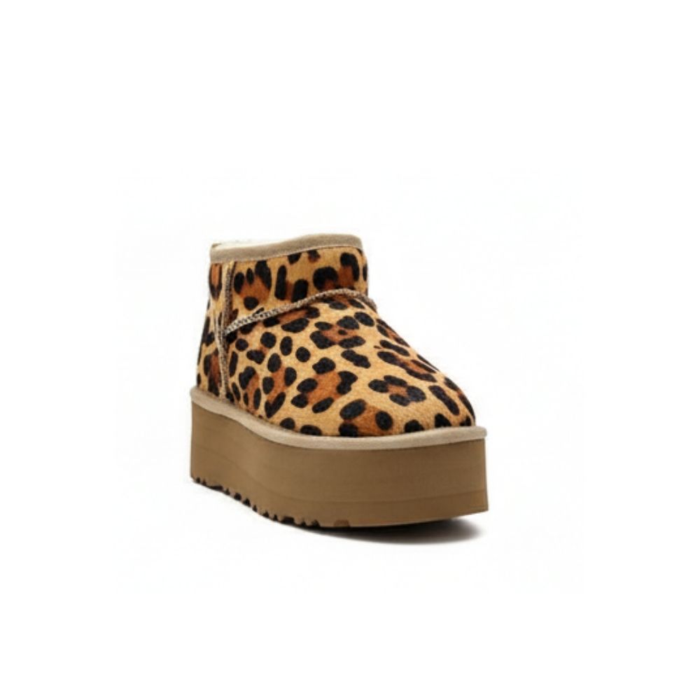 Renato Garini Suede Botins Leopardo - Image 2