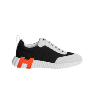Hermes Bouncing Sneaker Black And White