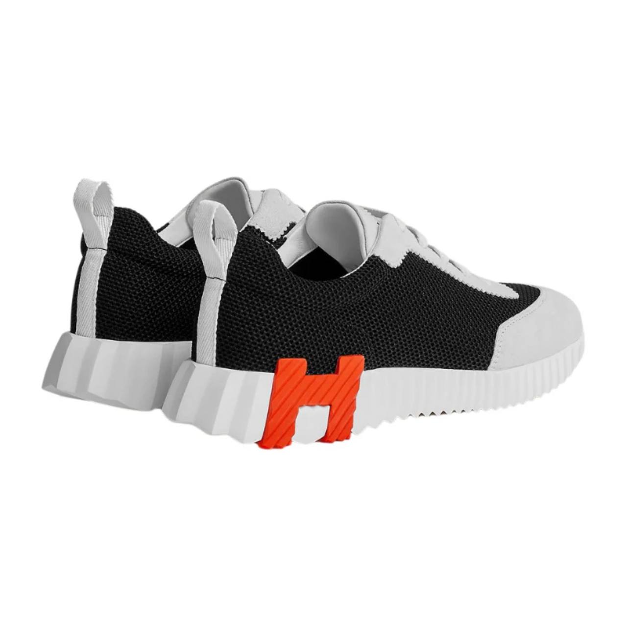 Hermes Bouncing Sneaker Black And White - Image 5