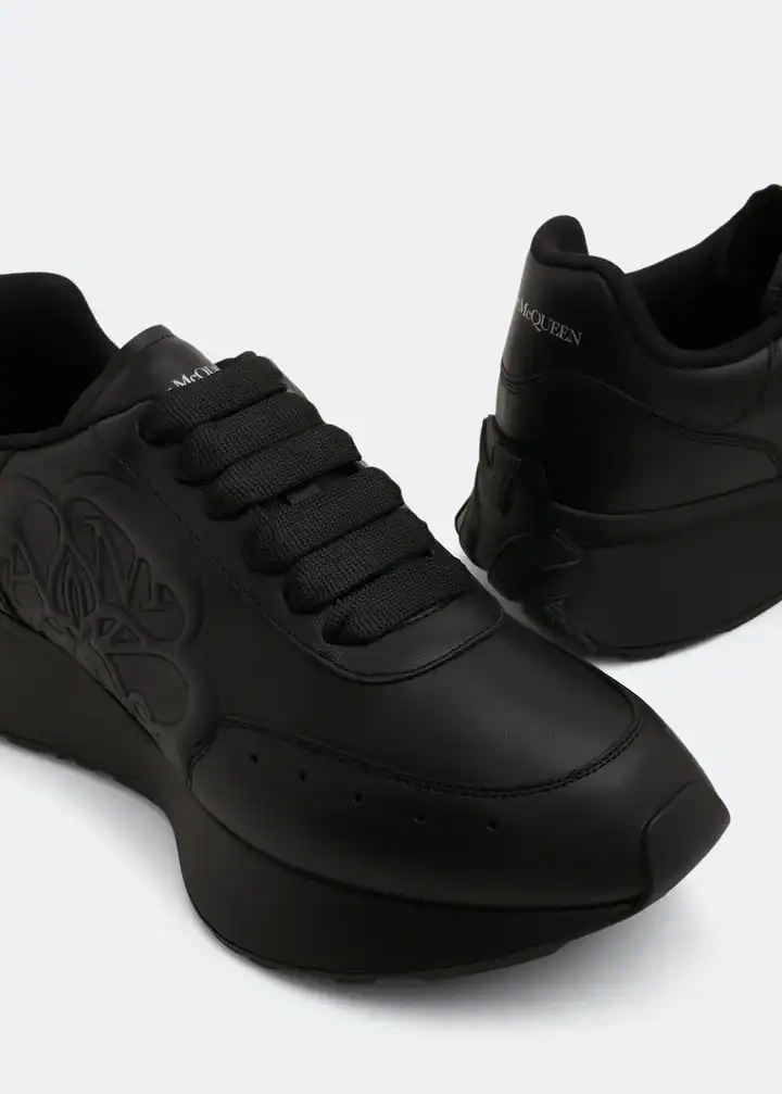 Alexander McQueen Sprint Runner Black - Image 4