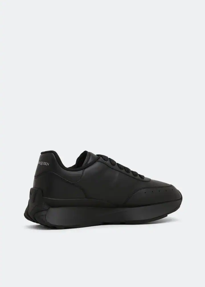 Alexander McQueen Sprint Runner Black - Image 3