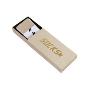 Worn White Socks With Contrasting Black Stars