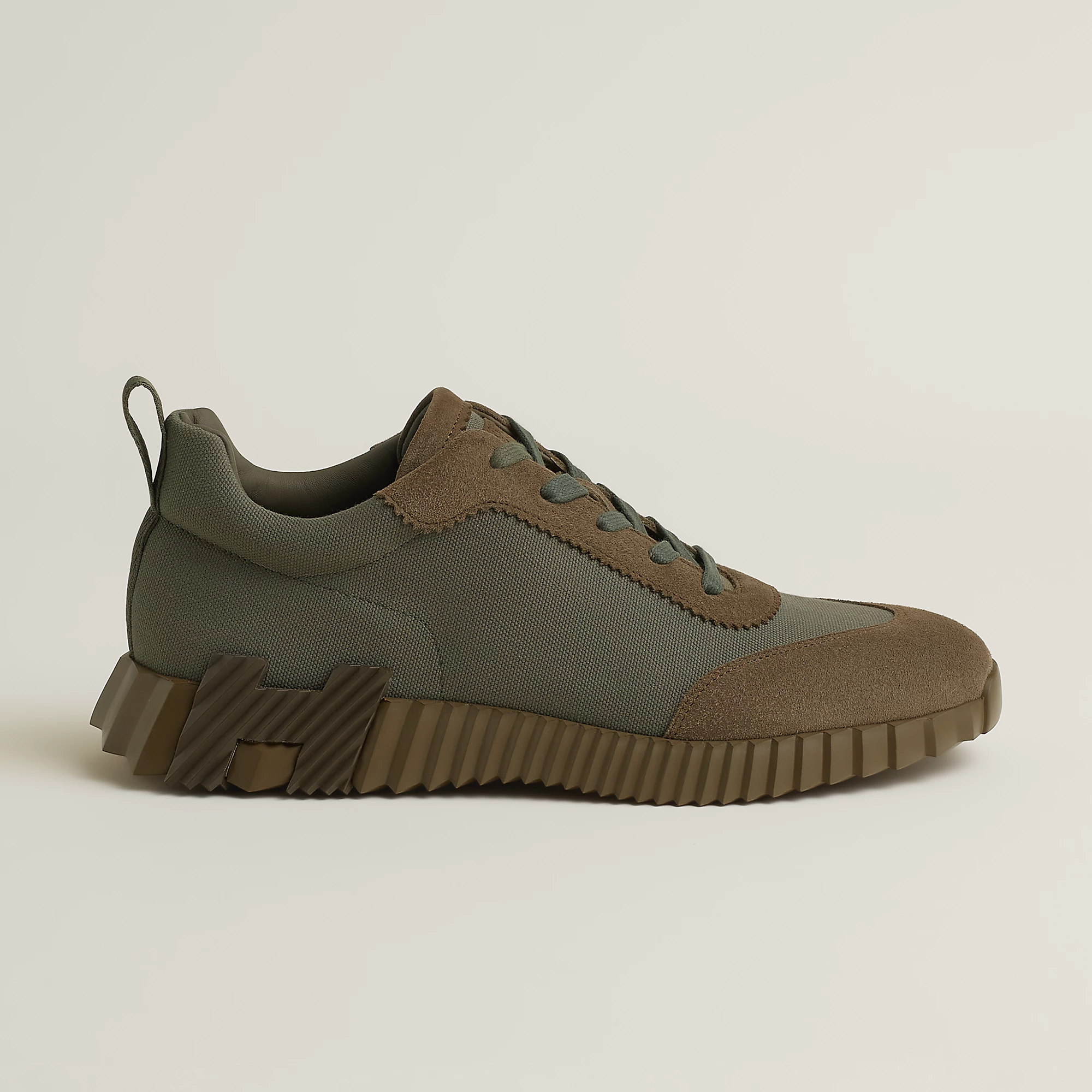 Hermès Bouncing Sneakers Khaki - Image 2