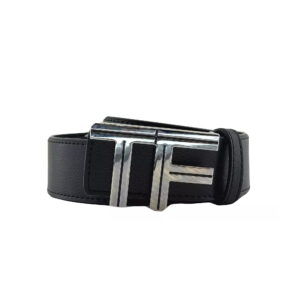 Tom Ford Belt Black/Silver