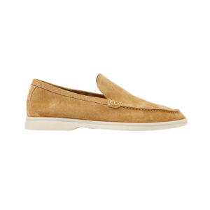 Loro Piana - Summer Walk Suede Loafers Camel