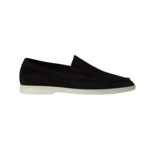Loro Piana Summer Walk Loafer Suede Black