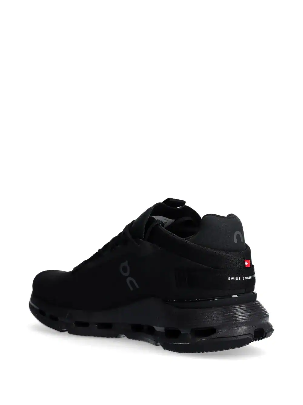 On Running Cloudnova 2 Black sneakers for active lifestyle and comfort.