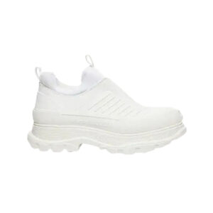 Alexander McQueen Tread Slick Zip Up Sneakers White