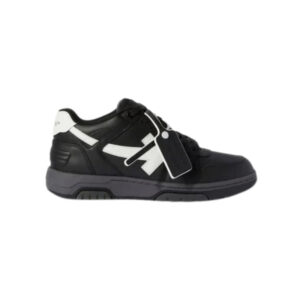 OFF-WHITE OUT OF OFFICE CALF LEATHER Black
