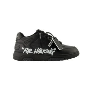 OFF-WHITE Out Of Office For Walking Sneaker Black