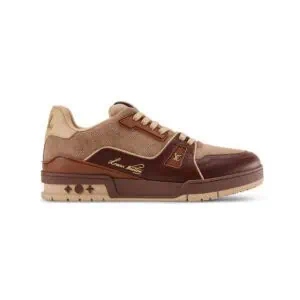 LV Trainer Sneaker Brown/Gold
