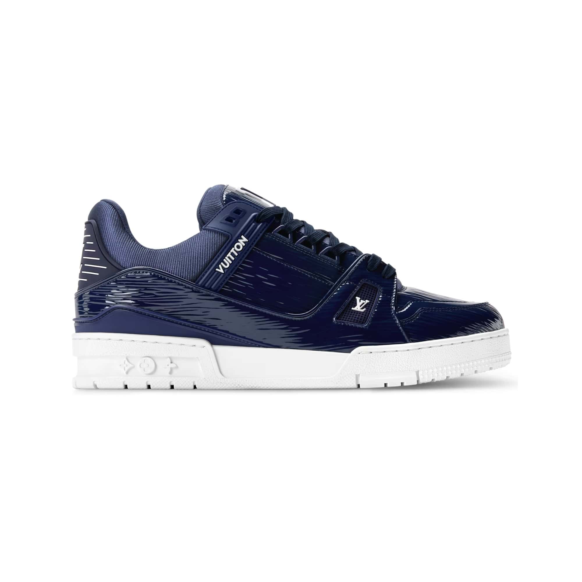 LV Trainer Sneaker Marine
