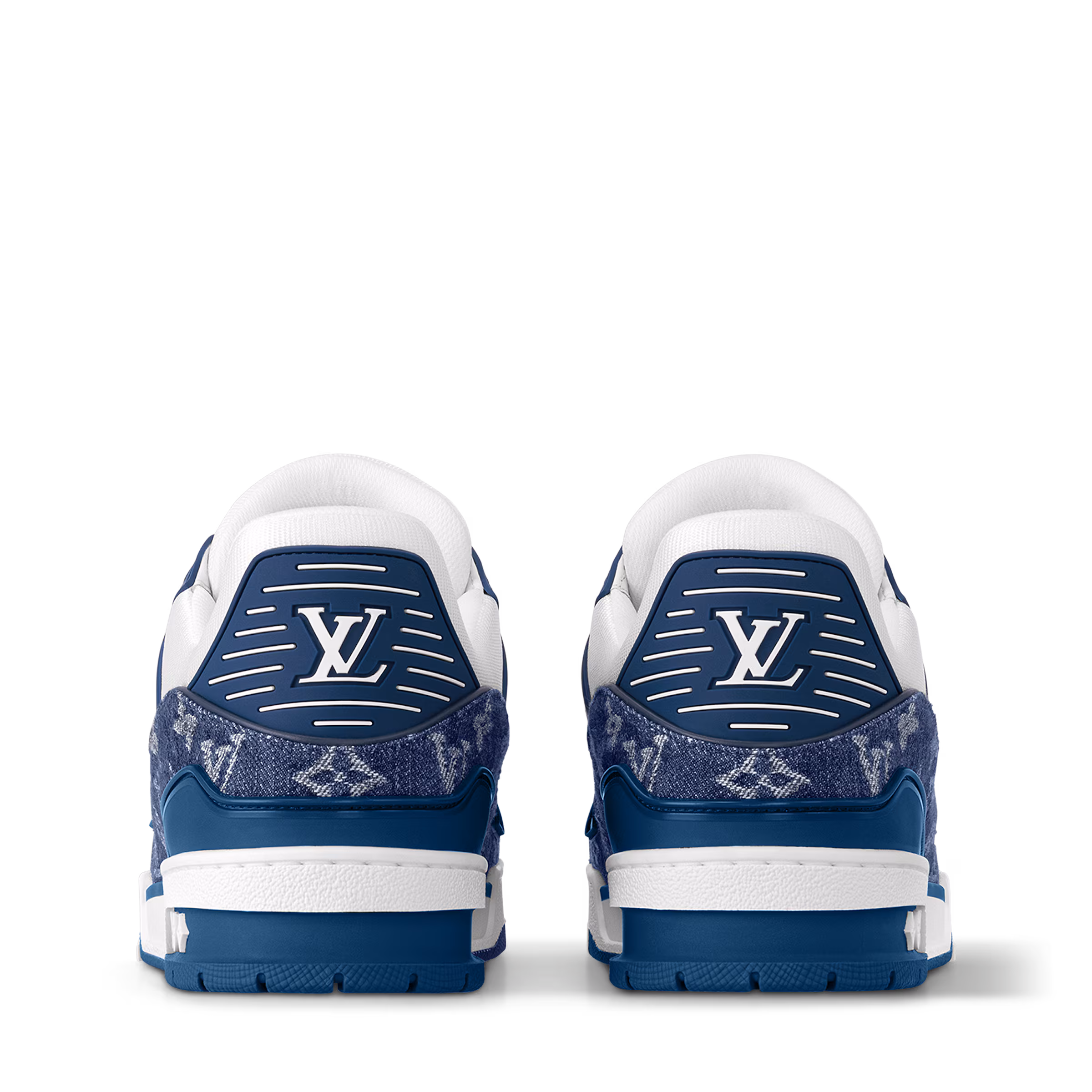 LV Trainer Sneaker Blue - Image 8