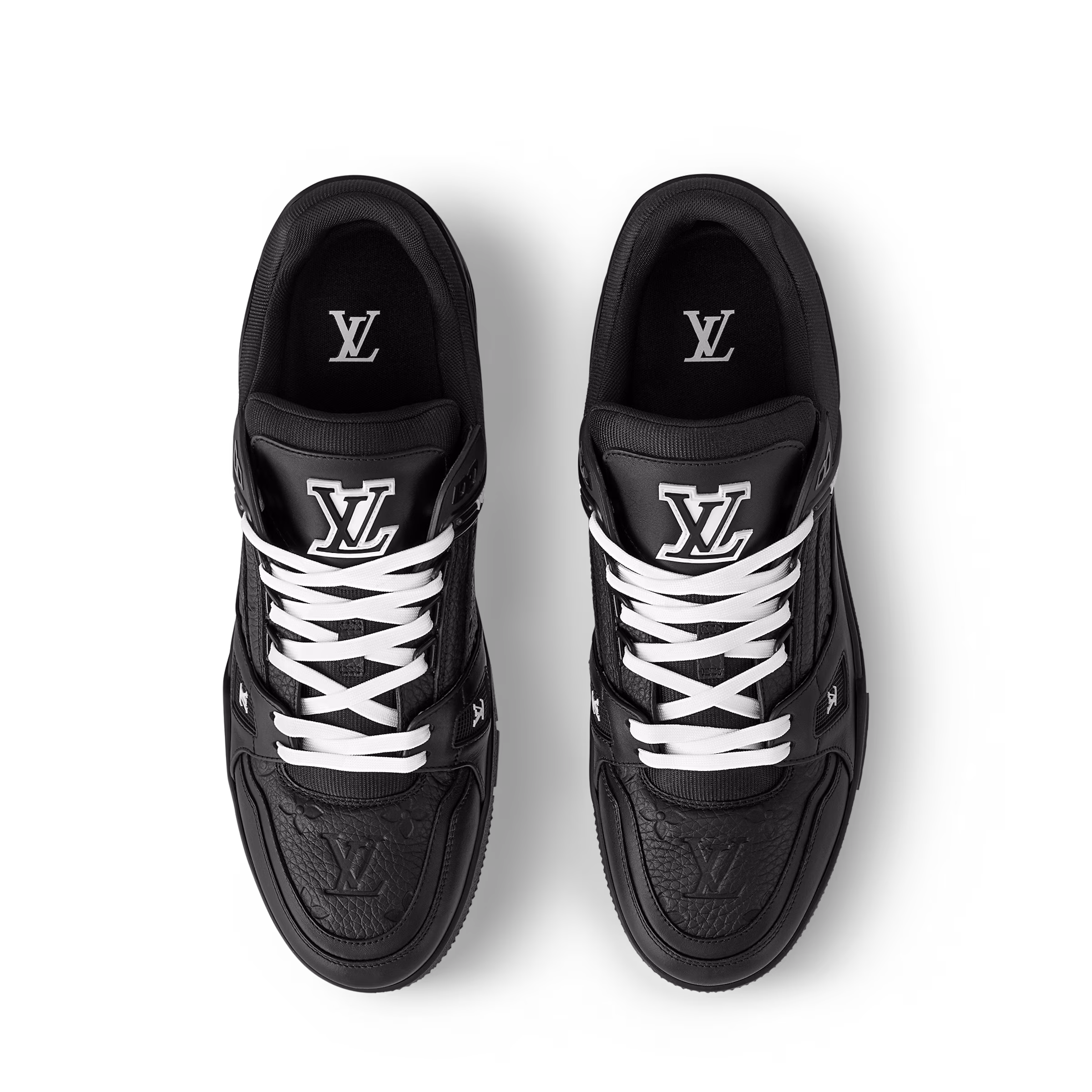 LV Trainer Sneaker Black - Image 4