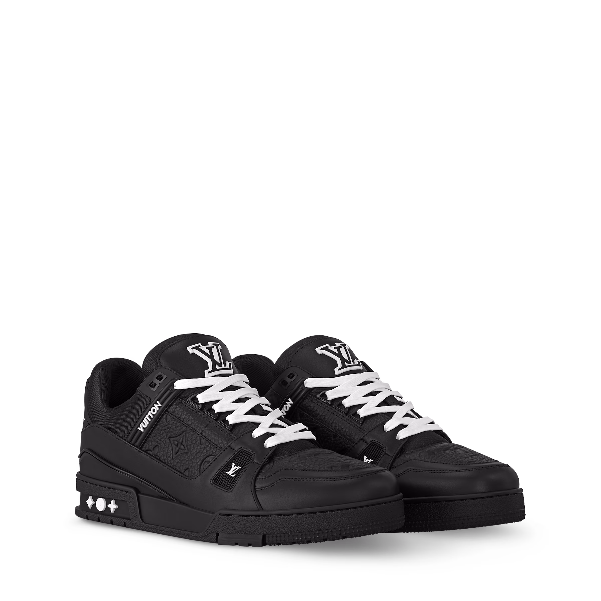 LV Trainer Sneaker Black - Image 3