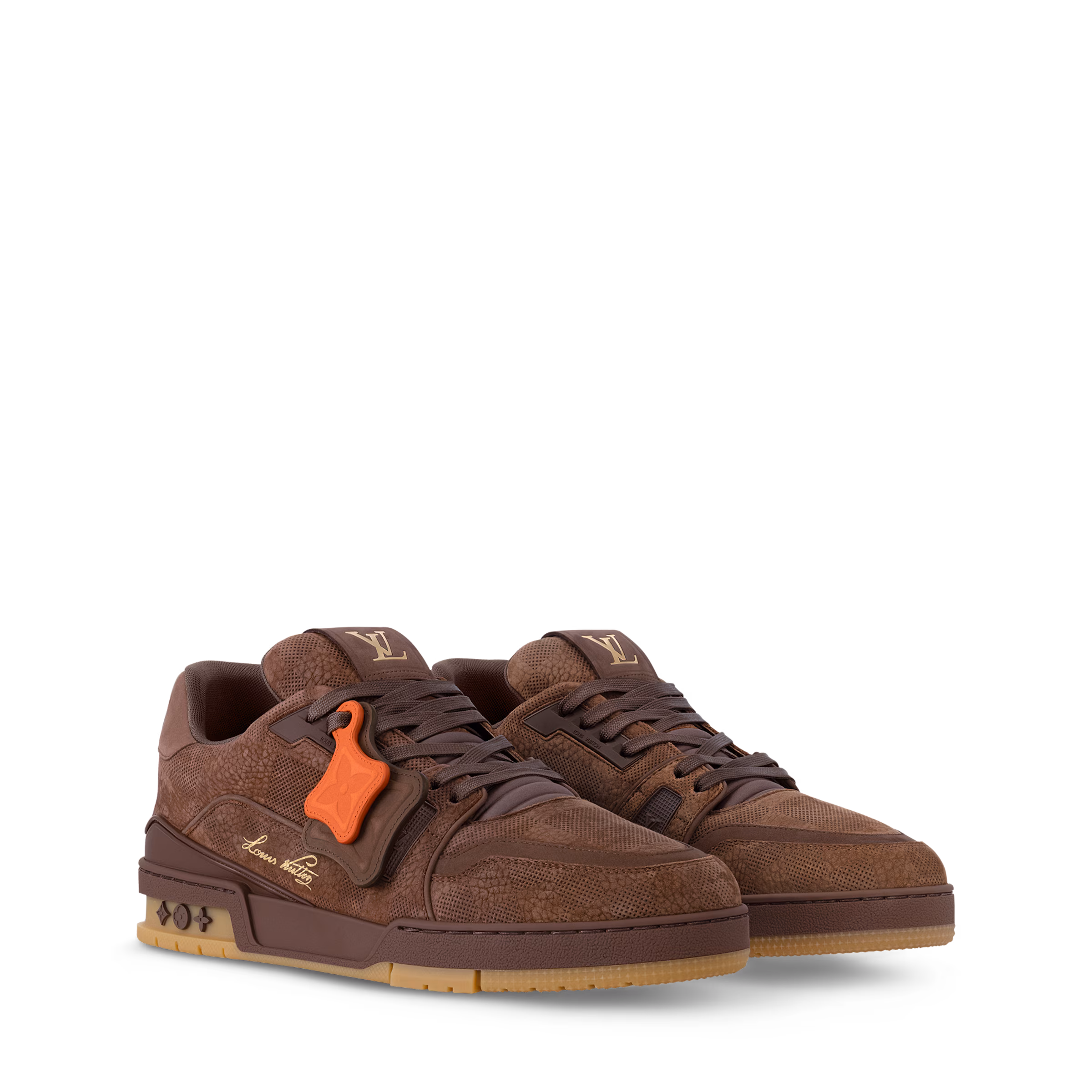 LV Trainer Sneaker Marron - Image 3