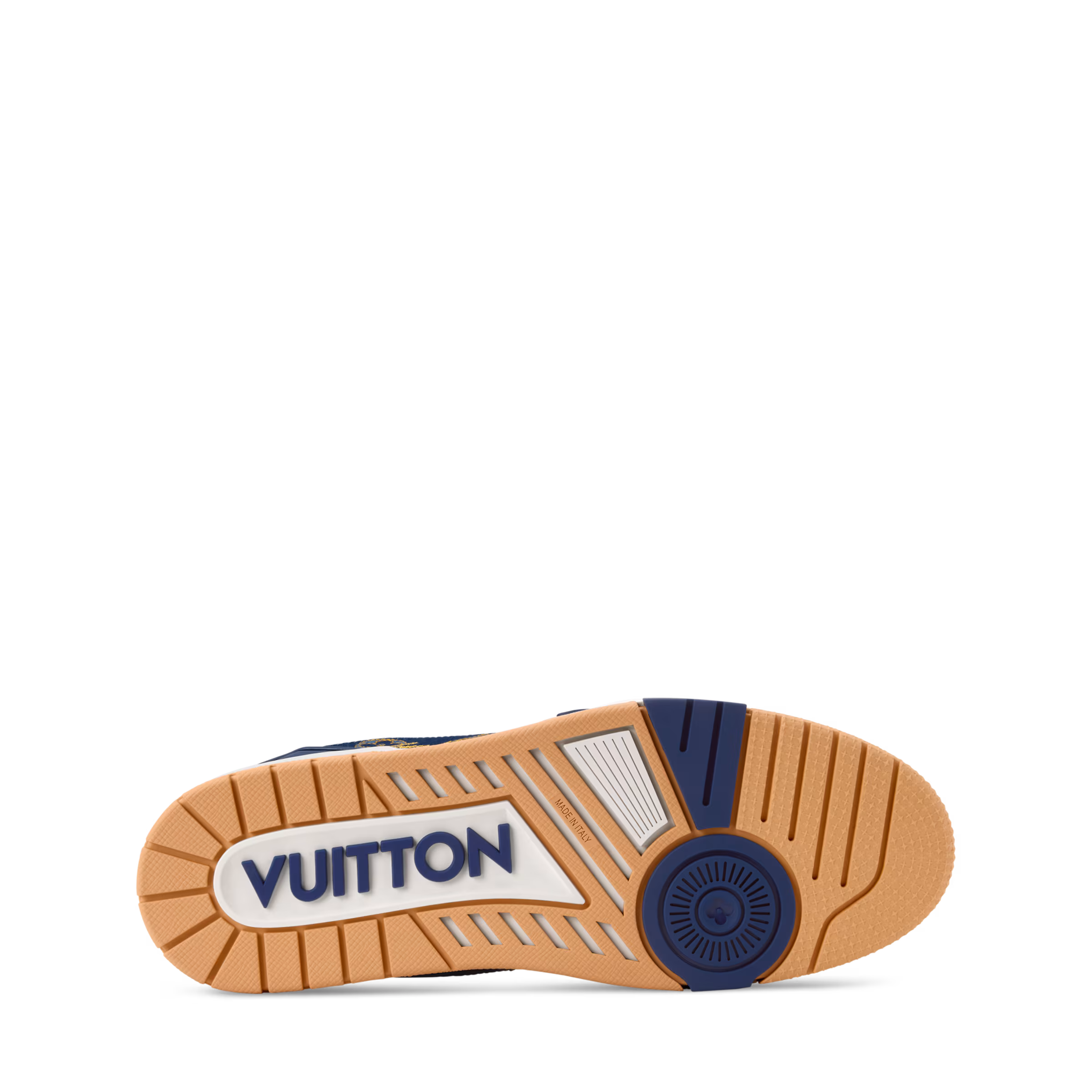 LV Trainer Sneaker Blue/Gold - Image 6