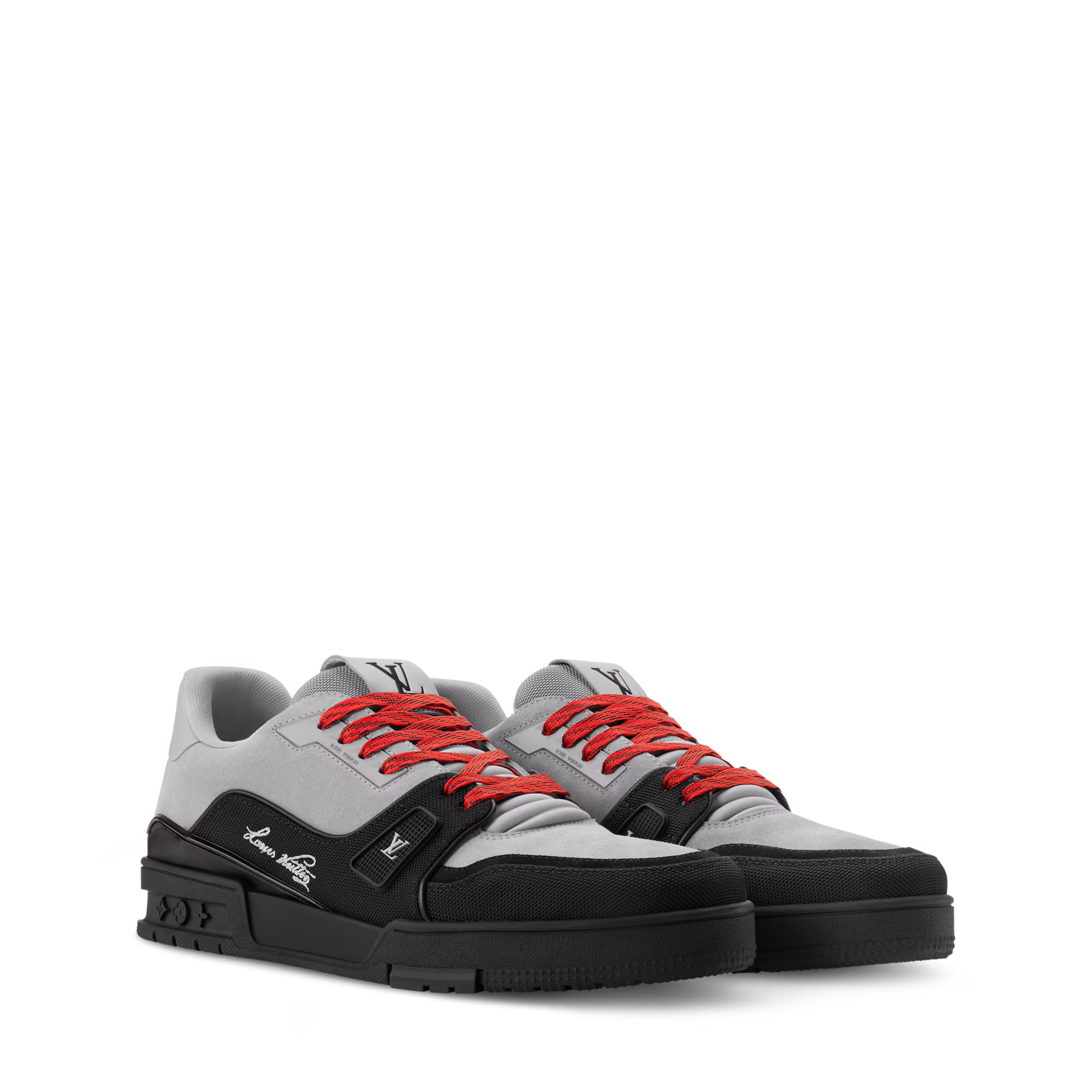 LV Trainer Sneaker Grey - Image 3