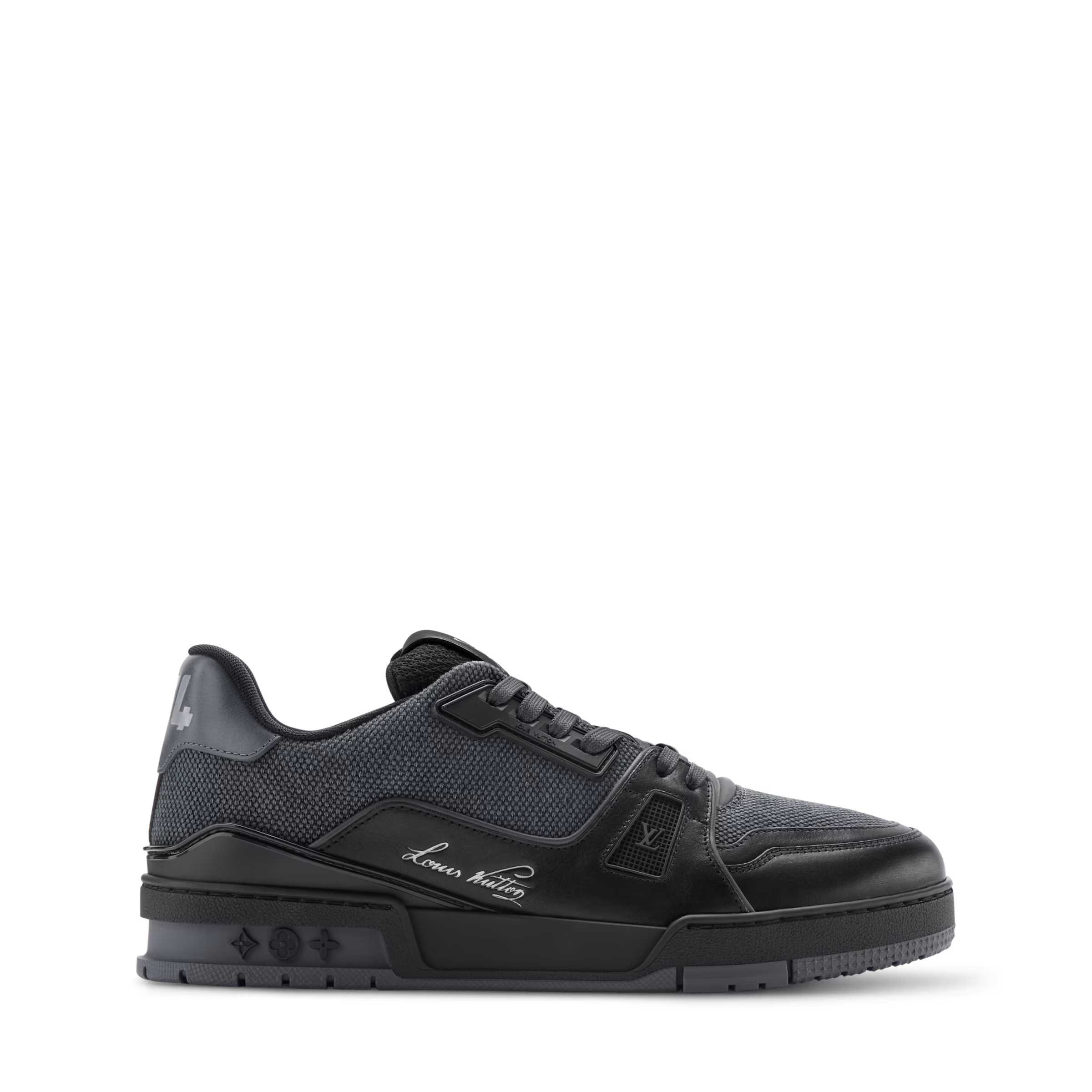 LV Trainer Sneaker Black Matte - Image 2