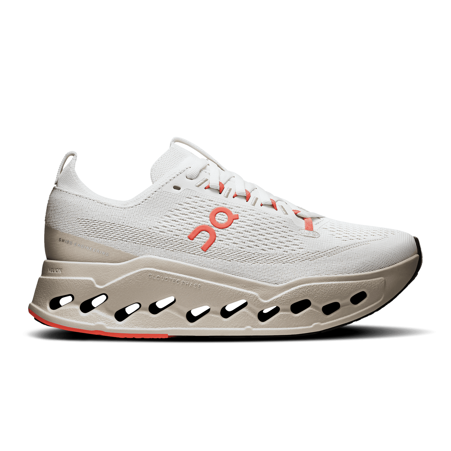 On Cloudsurfer Max - Ivory / Salmon - Image 2