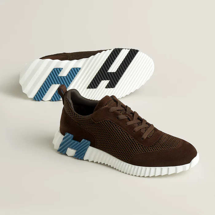 Hermès Bouncing Sneakers Brown - Image 4