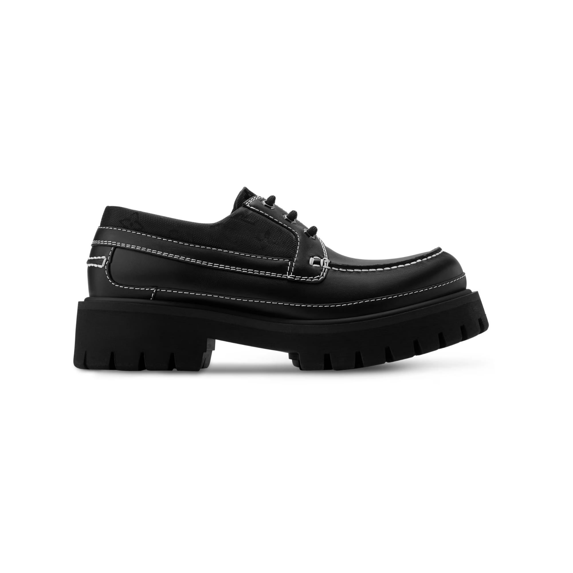 LV Remix Boat Shoe Black