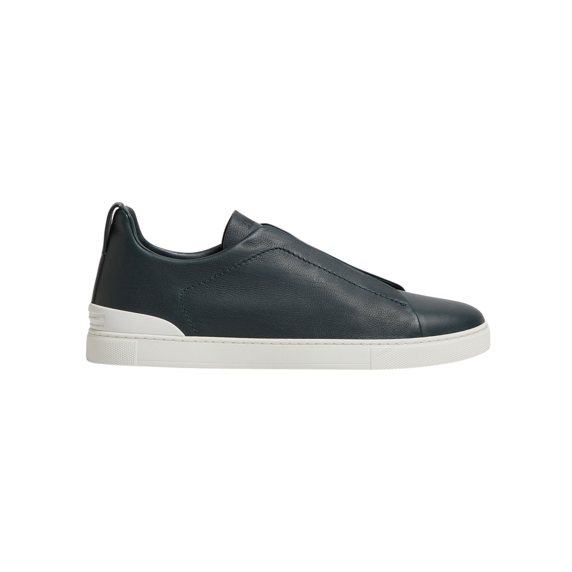 Zegna Dark Green Triple Stitch™ SECONDSKIN Sneakers