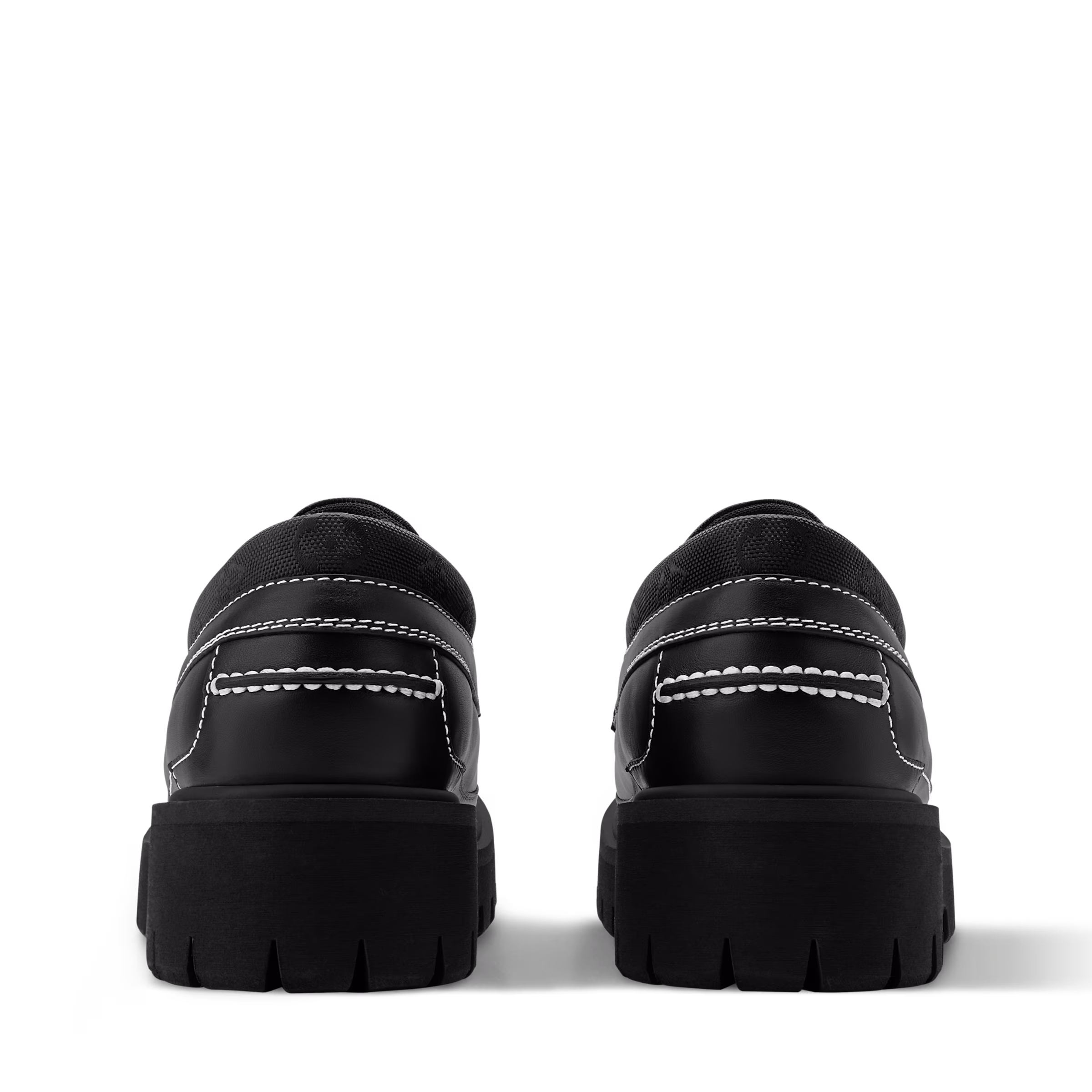 LV Remix Boat Shoe Black - Image 5