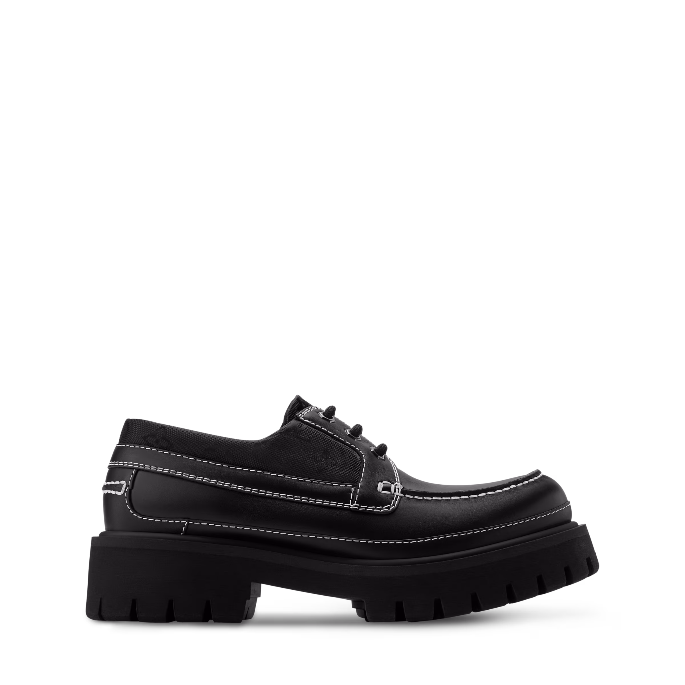 LV Remix Boat Shoe Black - Image 2