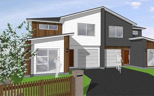 Modern family home with contemporary design and eco-friendly features in New Zealand.