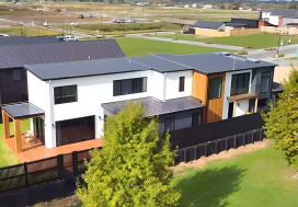 Modern family home with contemporary design and spacious backyard in NZ.