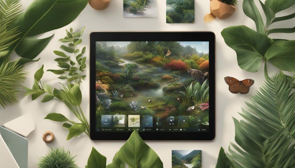 digital vision board