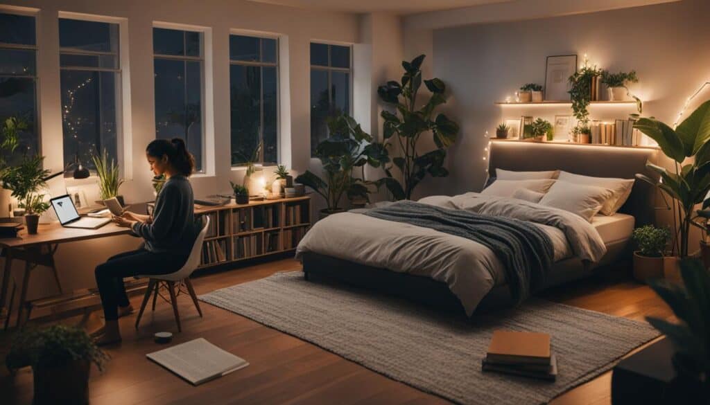 screen-free night routine