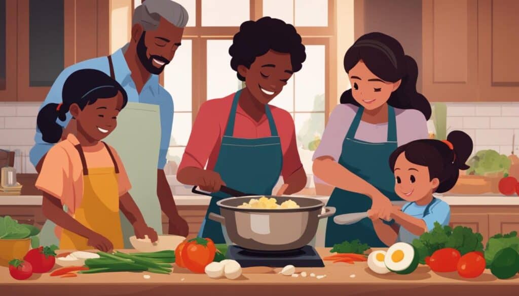 cook together