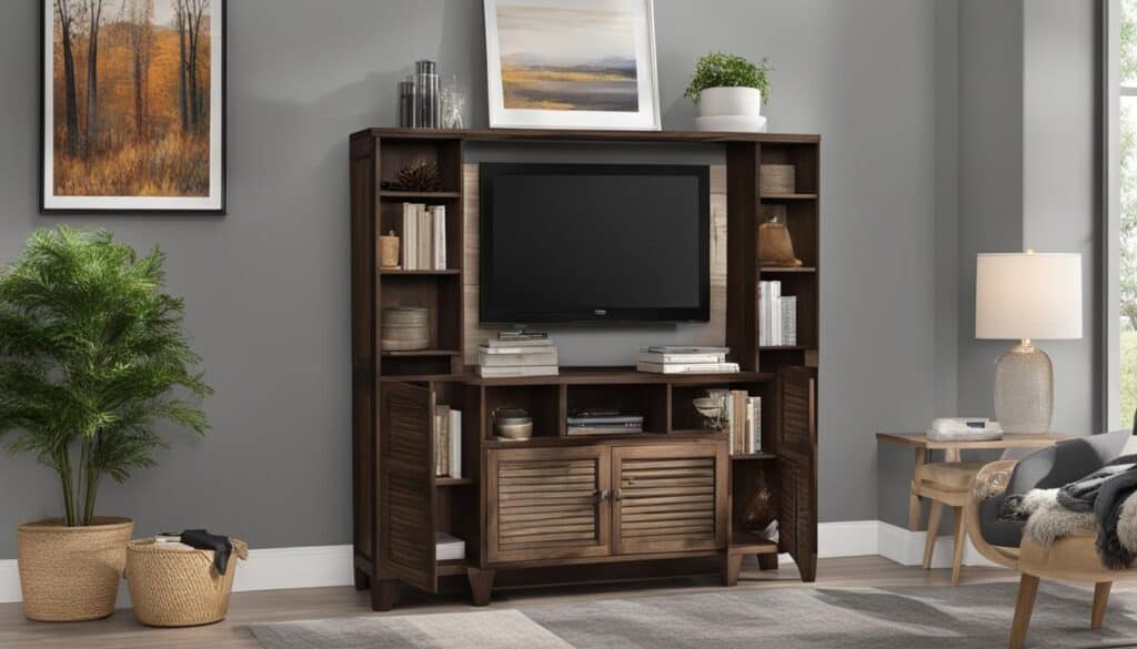 freestanding storage cabinet