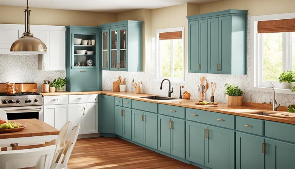 DIY cabinet makeover