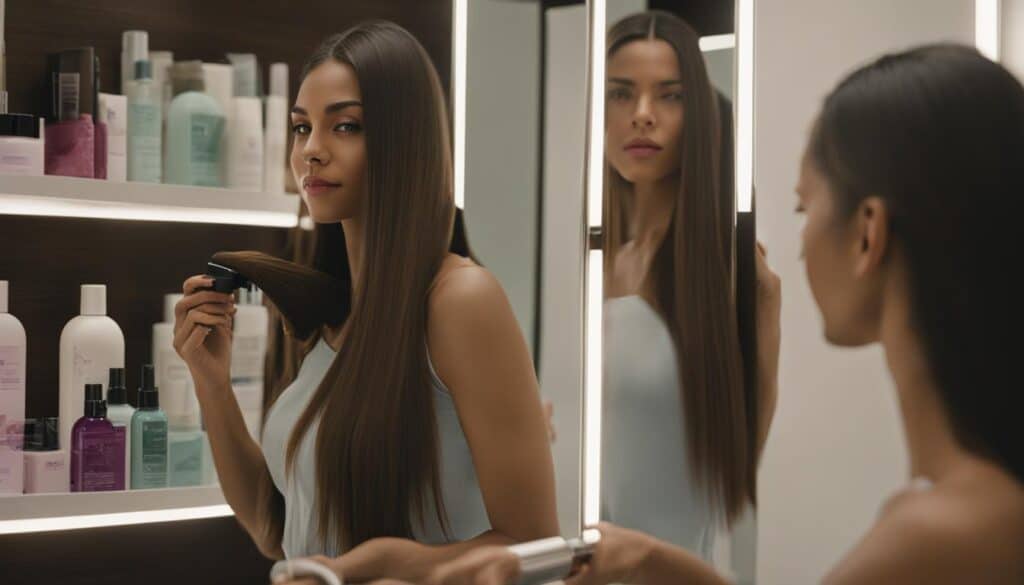 daily hair care routine