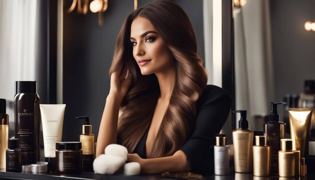luxury hair care routine