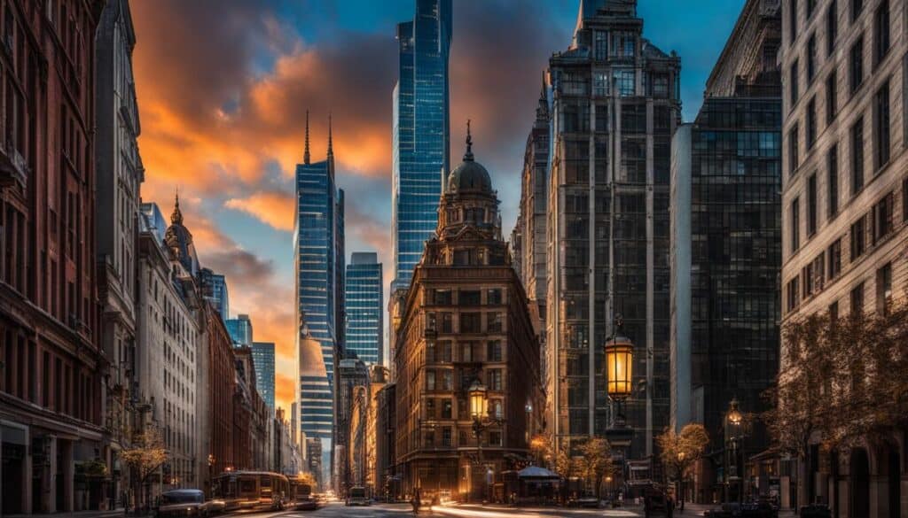 urban cityscape photography