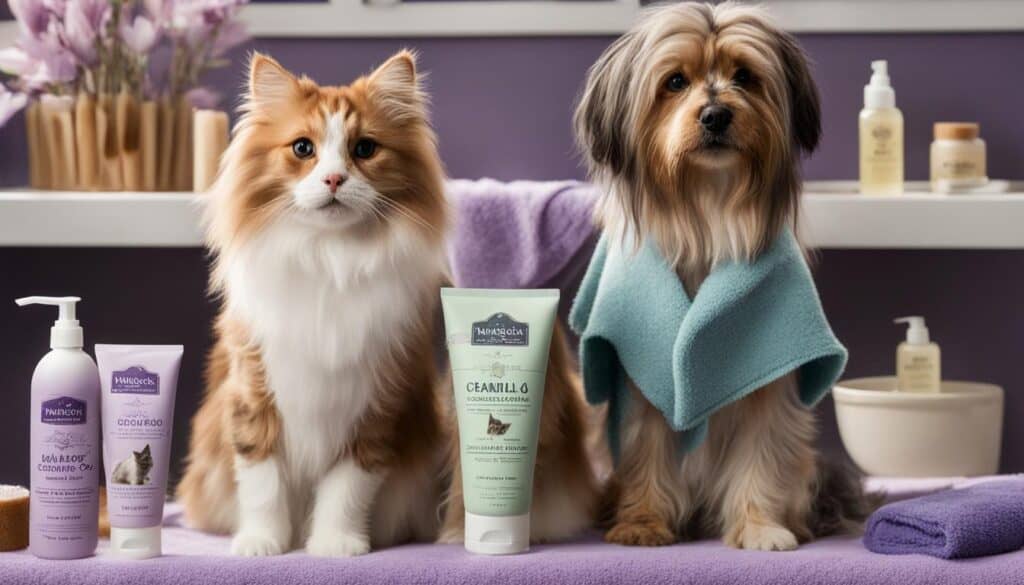 pet grooming routine
