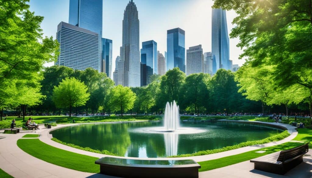 urban oasis of calm