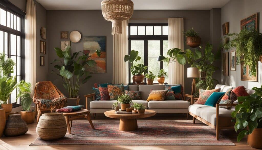 bohemian chic home decor ideas