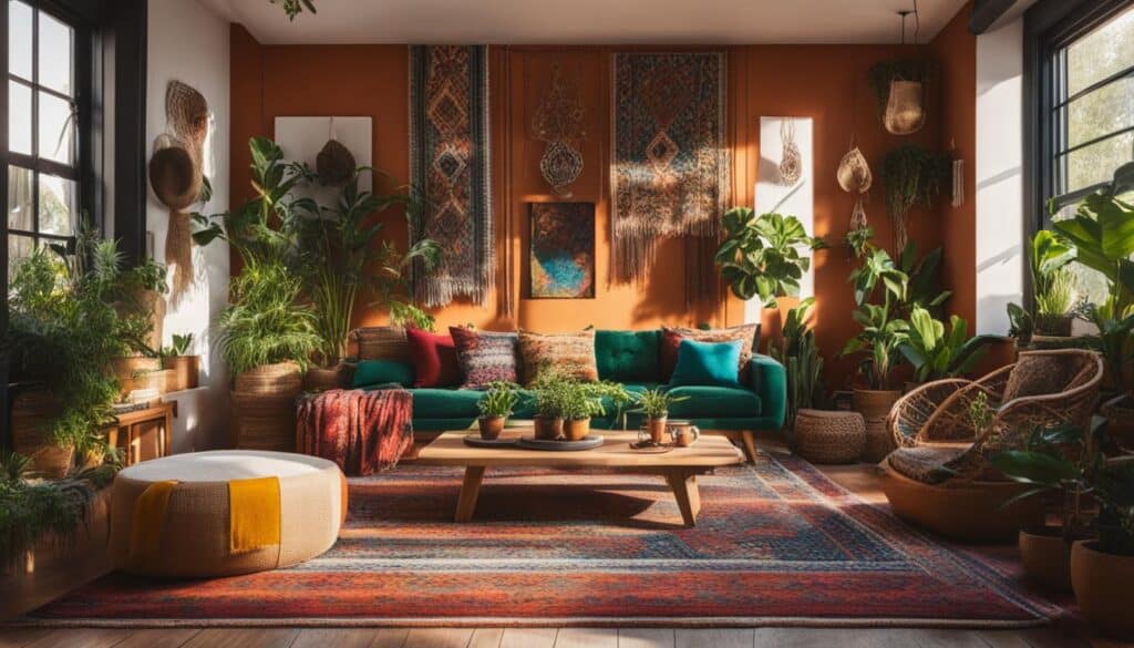 bohemian home decor ideas