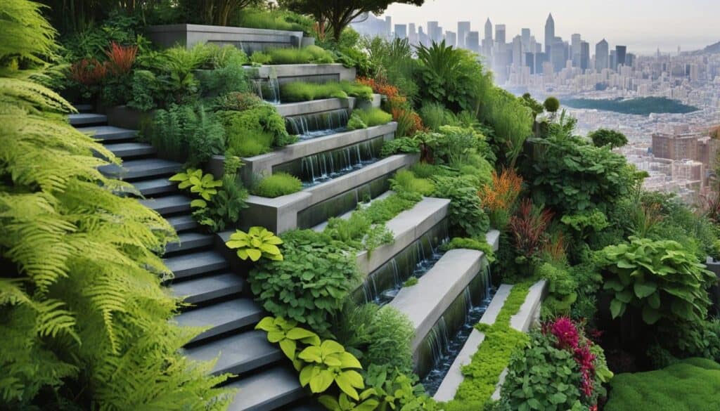 terraced gardening