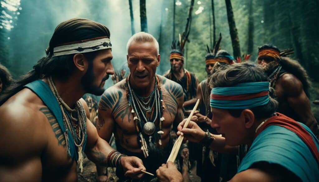 Ancient tattooing rituals