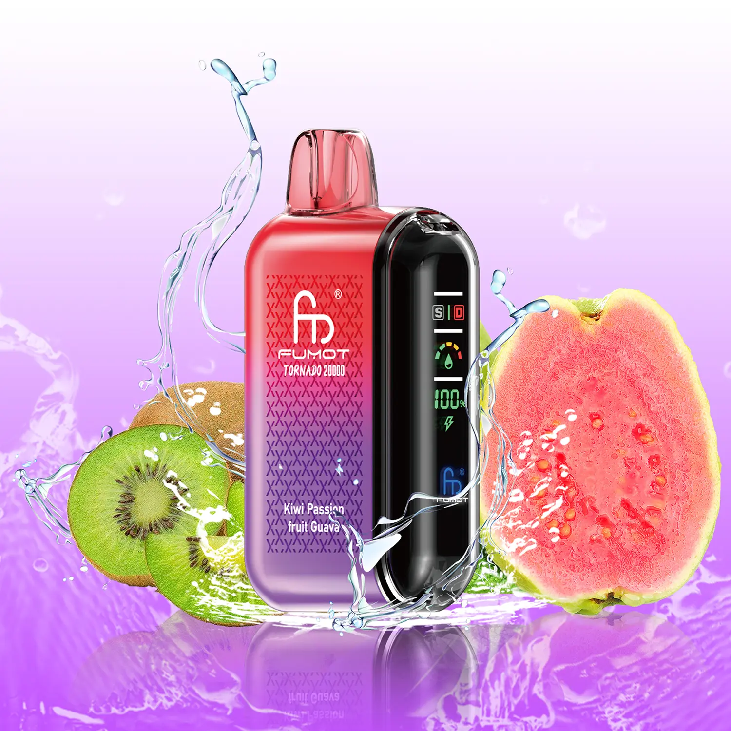 Fumot Tornado 20000 Kiwi Passion Fruit Guava
